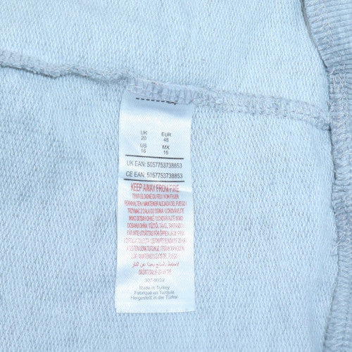 Womens UK Size 20 Disney Grey Pullover Sweatshirt