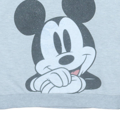 Womens UK Size 20 Disney Grey Pullover Sweatshirt
