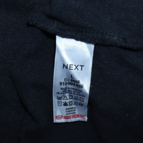 Womens UK Size L NEXT Black Pullover Sweatshirt