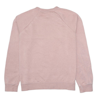 Womens UK Size L Nike Pink Pullover Sweatshirt