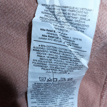 Womens UK Size L Nike Pink Pullover Sweatshirt