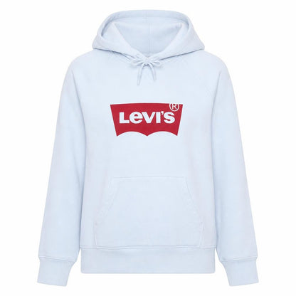 Womens UK Size XS Levi's White Pullover Hoodie