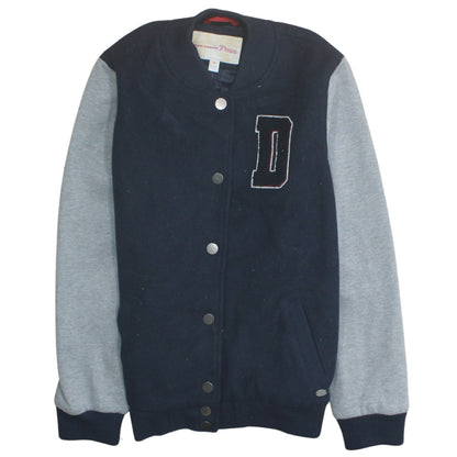 Tom Tailor Denim Men's Blue Grey Varsity Jacket Size M