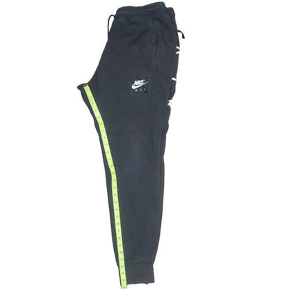 Mens UK Size M Nike Regular Fit Jogger Black Trousers