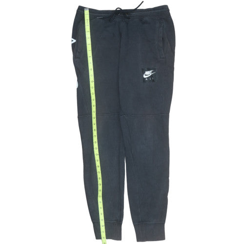 Mens UK Size M Nike Regular Fit Jogger Black Trousers