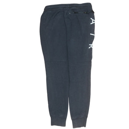 Mens UK Size M Nike Regular Fit Jogger Black Trousers