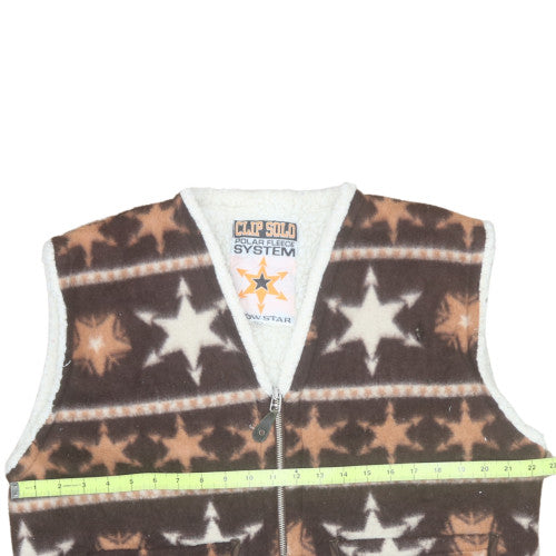 Womens UK Size M TU Brown Bodywarmer