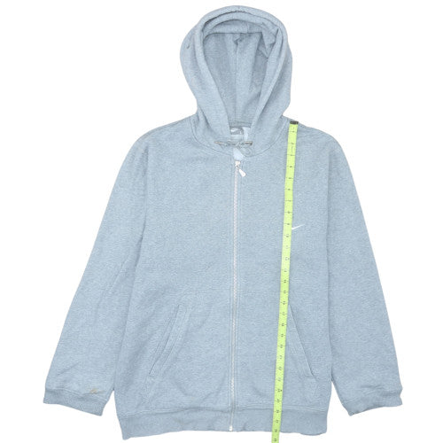 Mens UK Size L Nike Grey Full Zip Hoodie