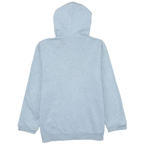 Mens UK Size L Nike Grey Full Zip Hoodie