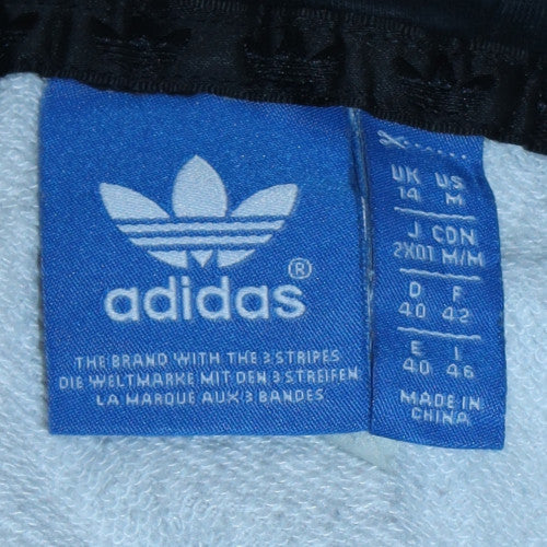 Womens UK Size 14 adidas Black Pullover Hoodie
