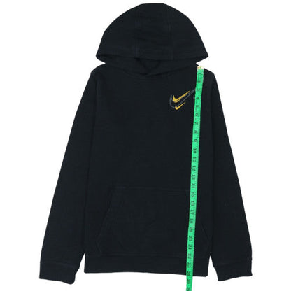 Nike Boys Black XL Pullover Hoodie Fleece Sweatshirt 158-170cm