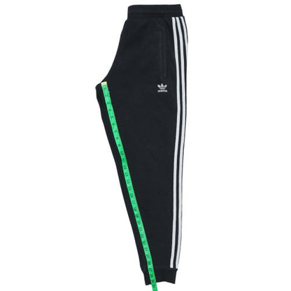 Adidas Men Black Joggers M Regular Fit Cotton Blend Sports Trousers