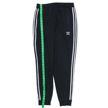 Adidas Men Black Joggers M Regular Fit Cotton Blend Sports Trousers