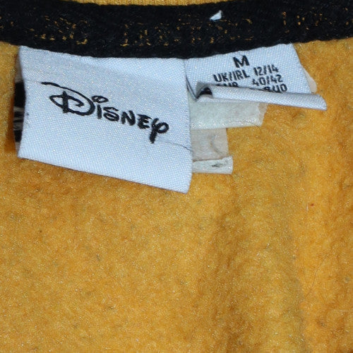 Womens UK Size M Disney Yellow Pullover Sweatshirt