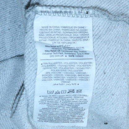 Mens UK Size S Nike Grey Full Zip Hoodie