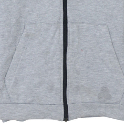 Mens UK Size S Nike Grey Full Zip Hoodie