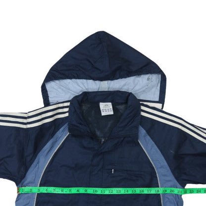 Mens UK Size 2XS adidas Blue Running & JoggingGym & TrainingFootball Jacket