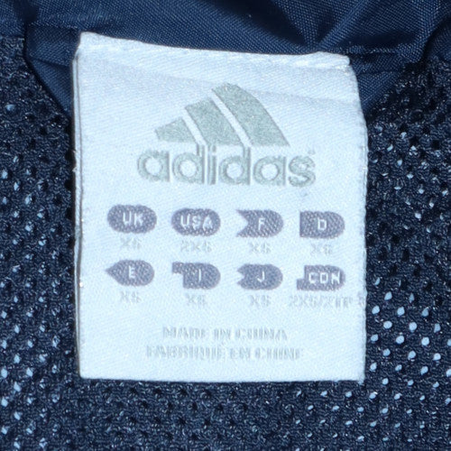 Mens UK Size 2XS adidas Blue Running & JoggingGym & TrainingFootball Jacket