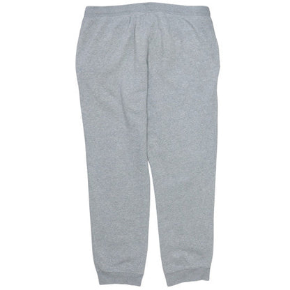Gap Men's Grey Fleece Sweatpants L Regular Fit Drawstring Logo