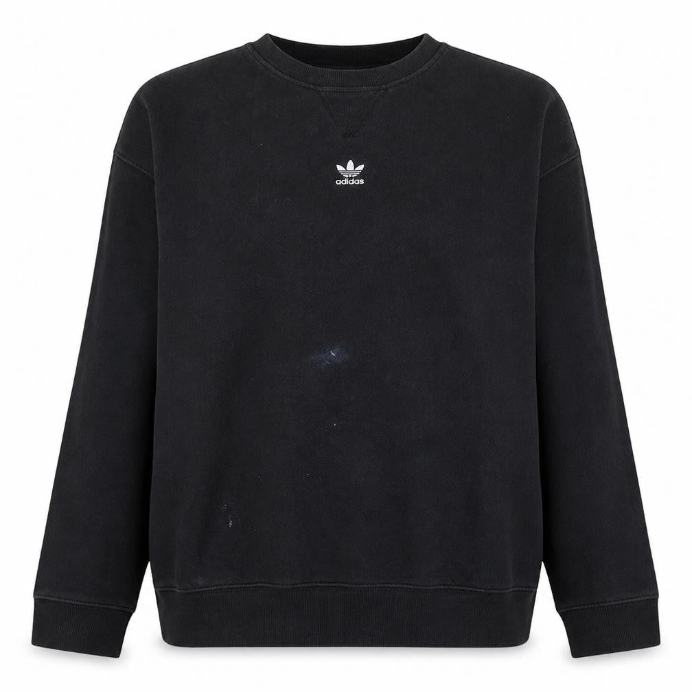 Womens UK Size 14 adidas Black Pullover Sweatshirt