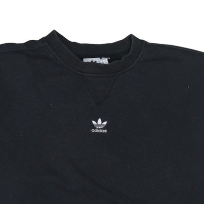Womens UK Size 14 adidas Black Pullover Sweatshirt