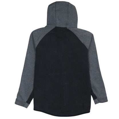 Mens UK Size L Nike Grey Full Zip Hoodie