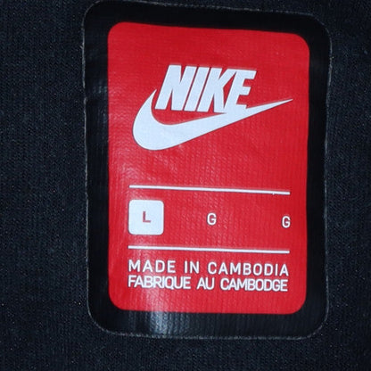 Mens UK Size L Nike Grey Full Zip Hoodie