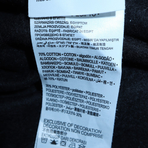 Levi's Boys Black Crew Neck Pullover Sweatshirt 16 Years Cotton Blend