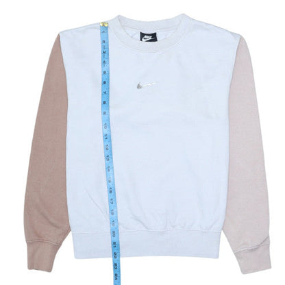 Womens UK Size XS Nike Beige Pullover Sweatshirt