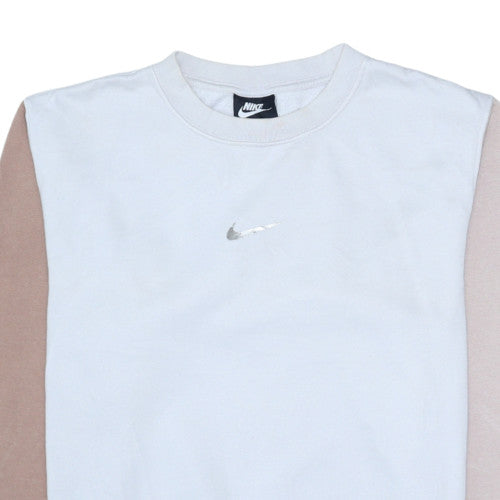 Womens UK Size XS Nike Beige Pullover Sweatshirt