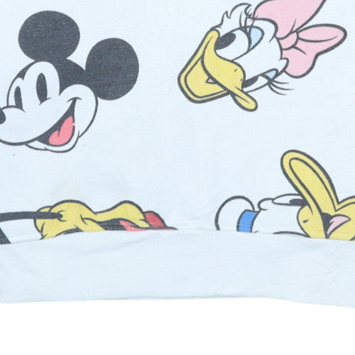 Womens UK Size XS Disney White Pullover Sweatshirt