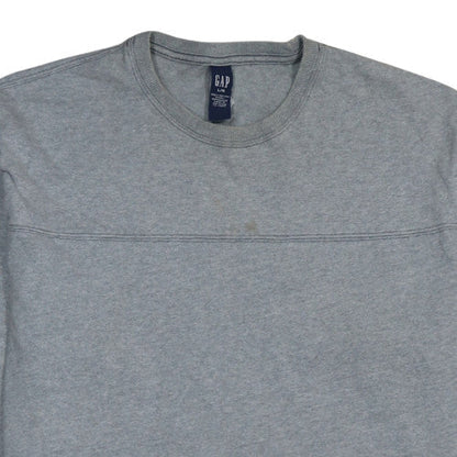 Gap Mens Grey Cotton Crew Neck Pullover Sweatshirt Size L