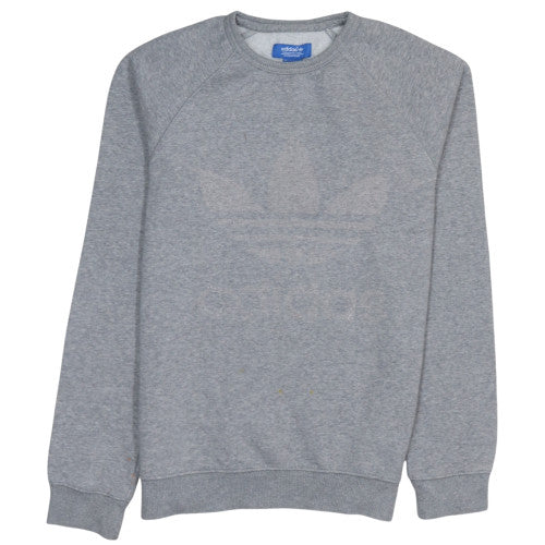 Mens UK Size XS adidas Grey Pullover Sweatshirt