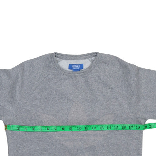 Mens UK Size XS adidas Grey Pullover Sweatshirt