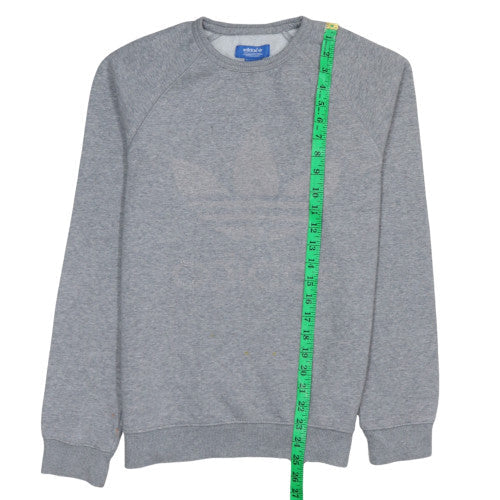 Mens UK Size XS adidas Grey Pullover Sweatshirt