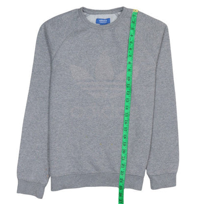 Mens UK Size XS adidas Grey Pullover Sweatshirt