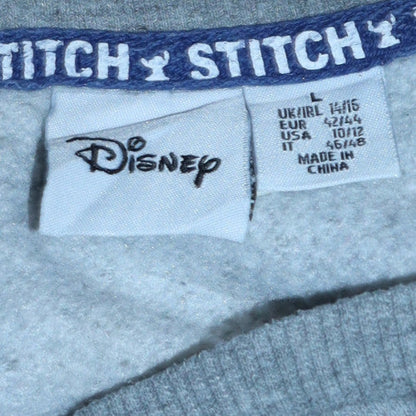 Womens UK Size L Disney Grey Pullover Sweatshirt