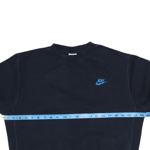 Mens UK Size S Nike Black Pullover Sweatshirt
