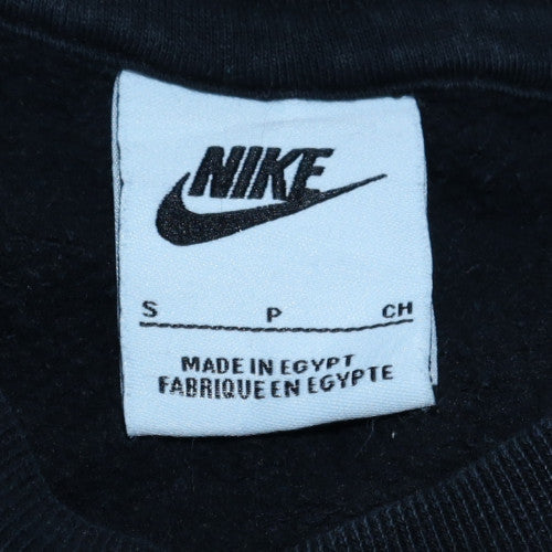 Mens UK Size S Nike Black Pullover Sweatshirt