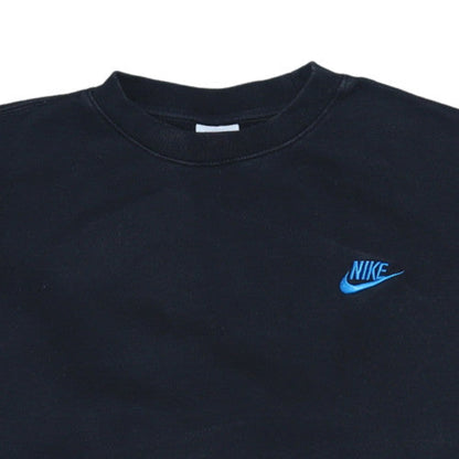 Mens UK Size S Nike Black Pullover Sweatshirt