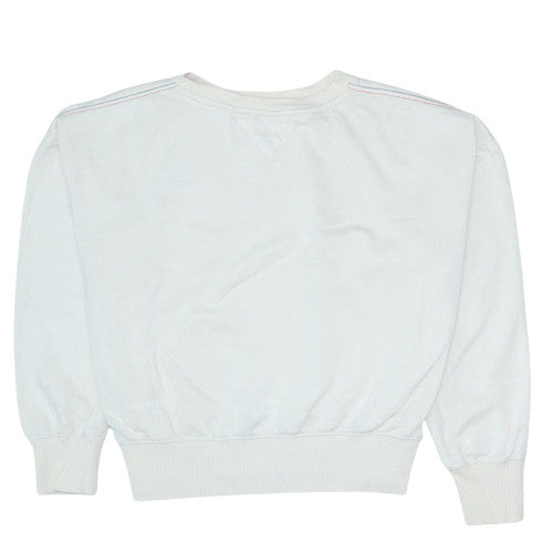 Womens UK Size M Tommy Jeans White Pullover Sweatshirt