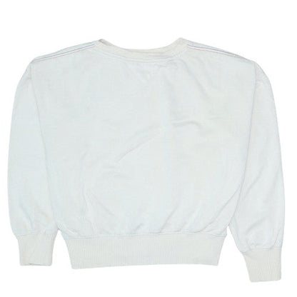 Womens UK Size M Tommy Jeans White Pullover Sweatshirt