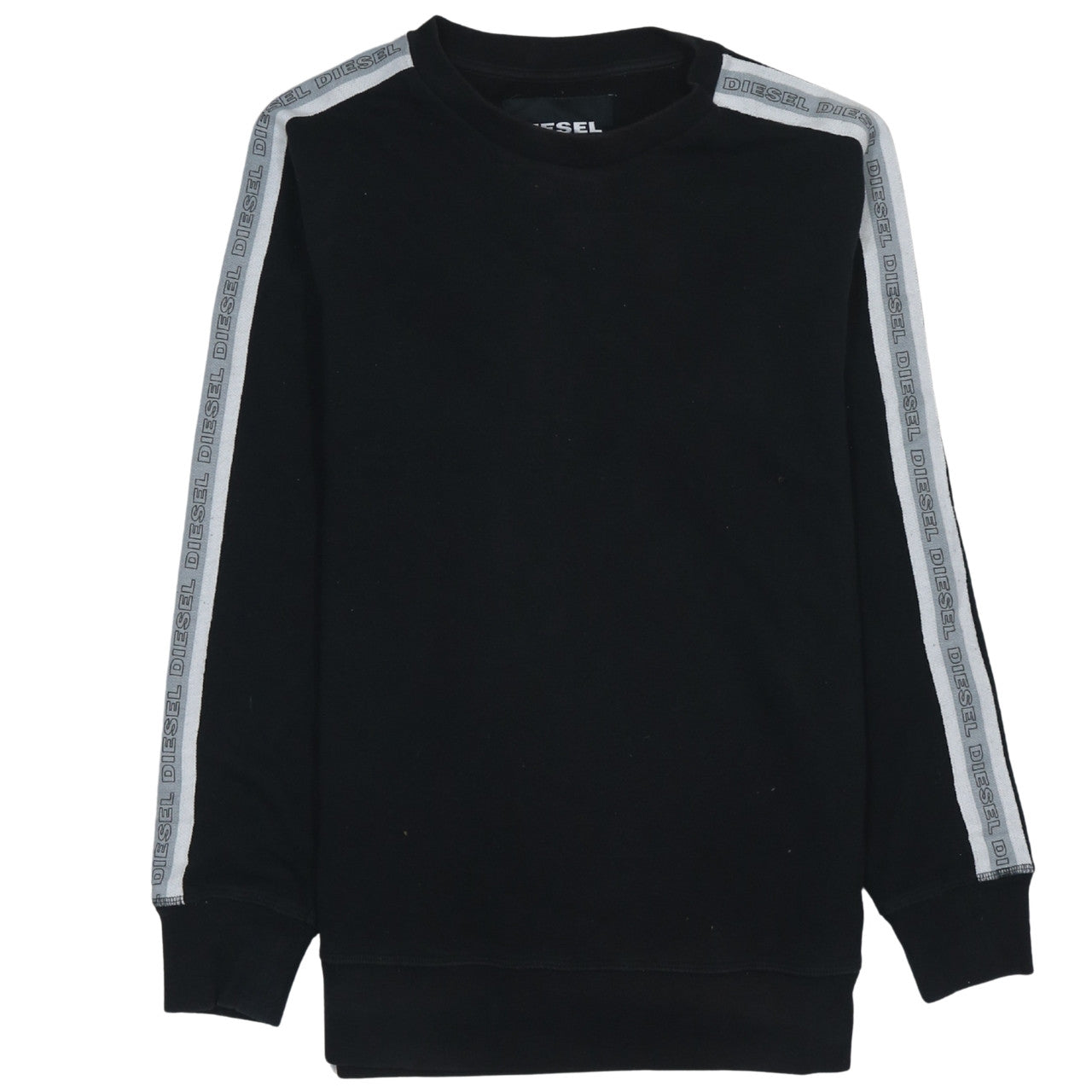 Mens UK Size M Diesel Black Pullover Sweatshirt