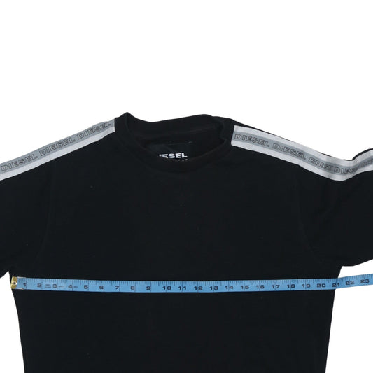 Mens UK Size M Diesel Black Pullover Sweatshirt