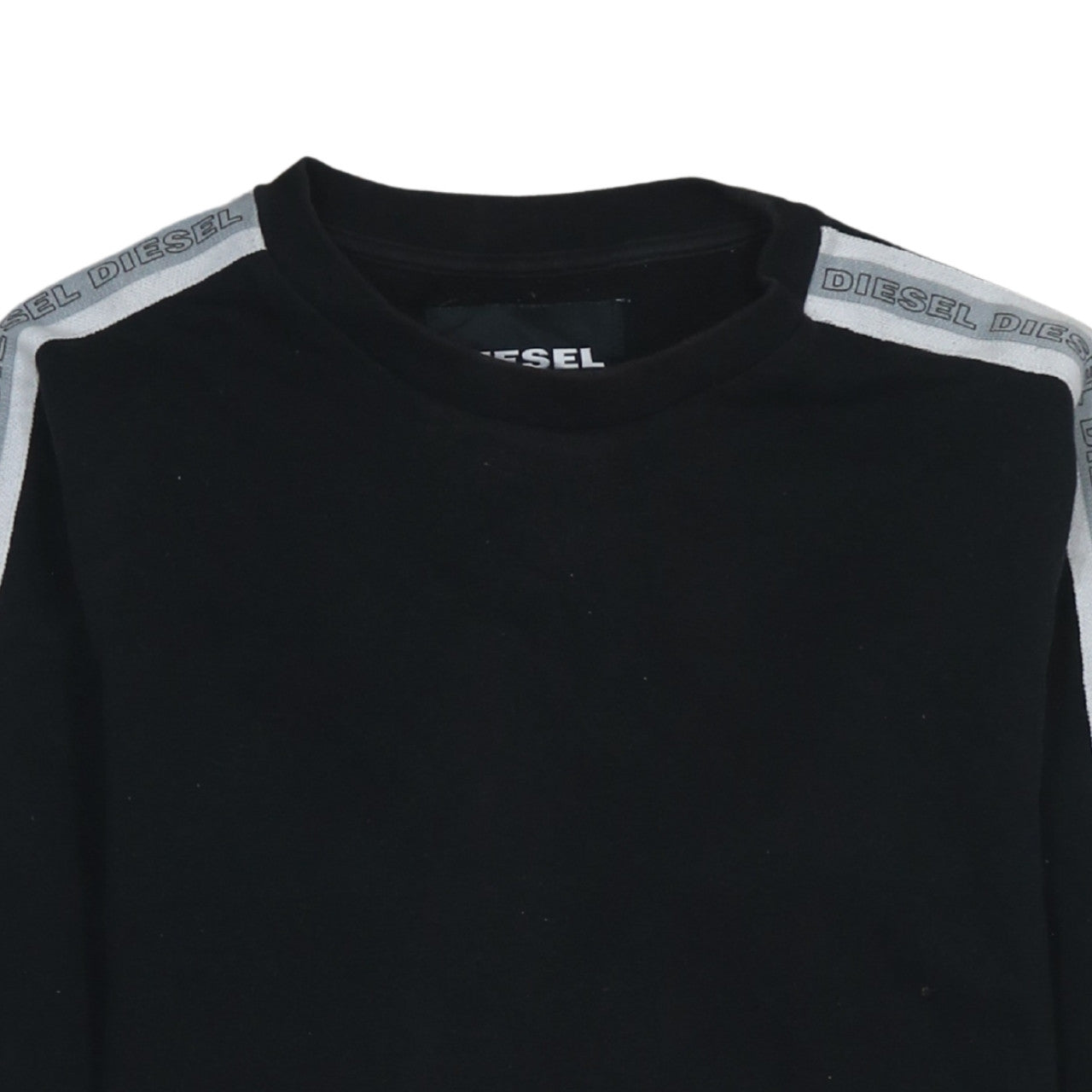 Mens UK Size M Diesel Black Pullover Sweatshirt