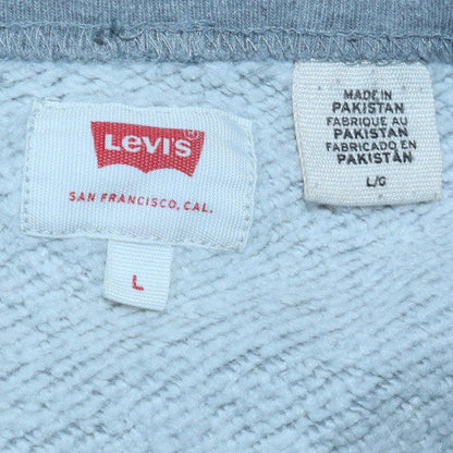 Mens UK Size L Levi's Grey Pullover Sweatshirt