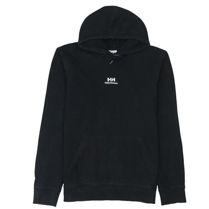 Mens UK Size M Helly Hansen Black Pullover Hoodie