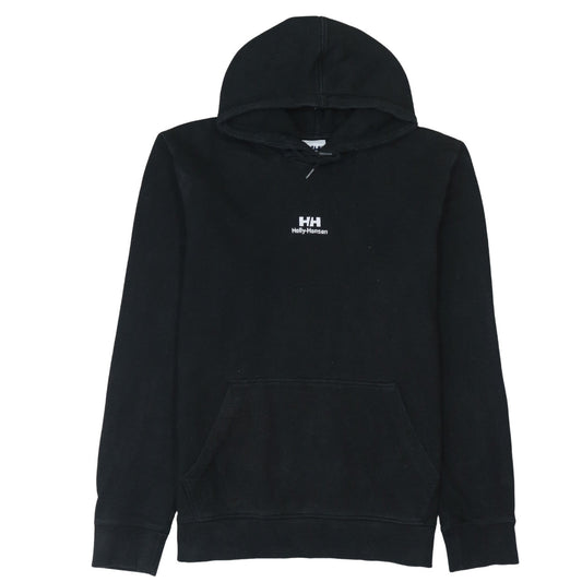 Mens UK Size M Helly Hansen Black Pullover Hoodie