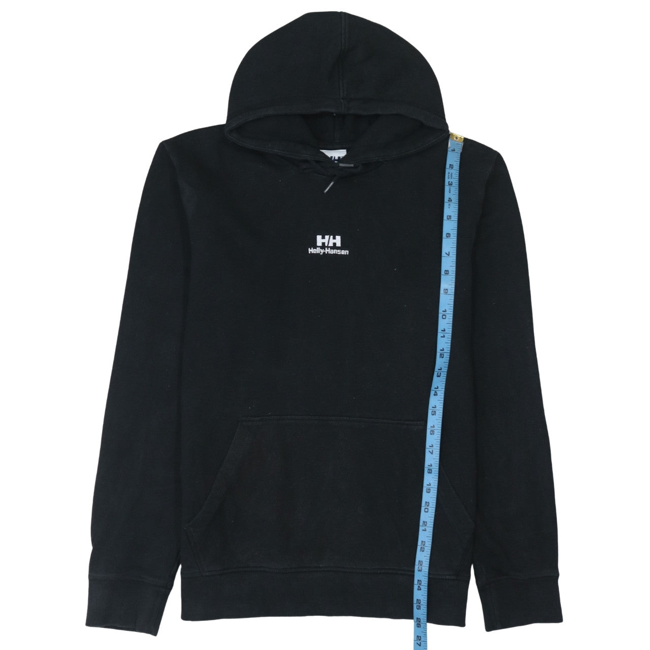 Mens UK Size M Helly Hansen Black Pullover Hoodie