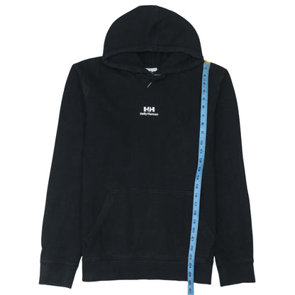 Mens UK Size M Helly Hansen Black Pullover Hoodie